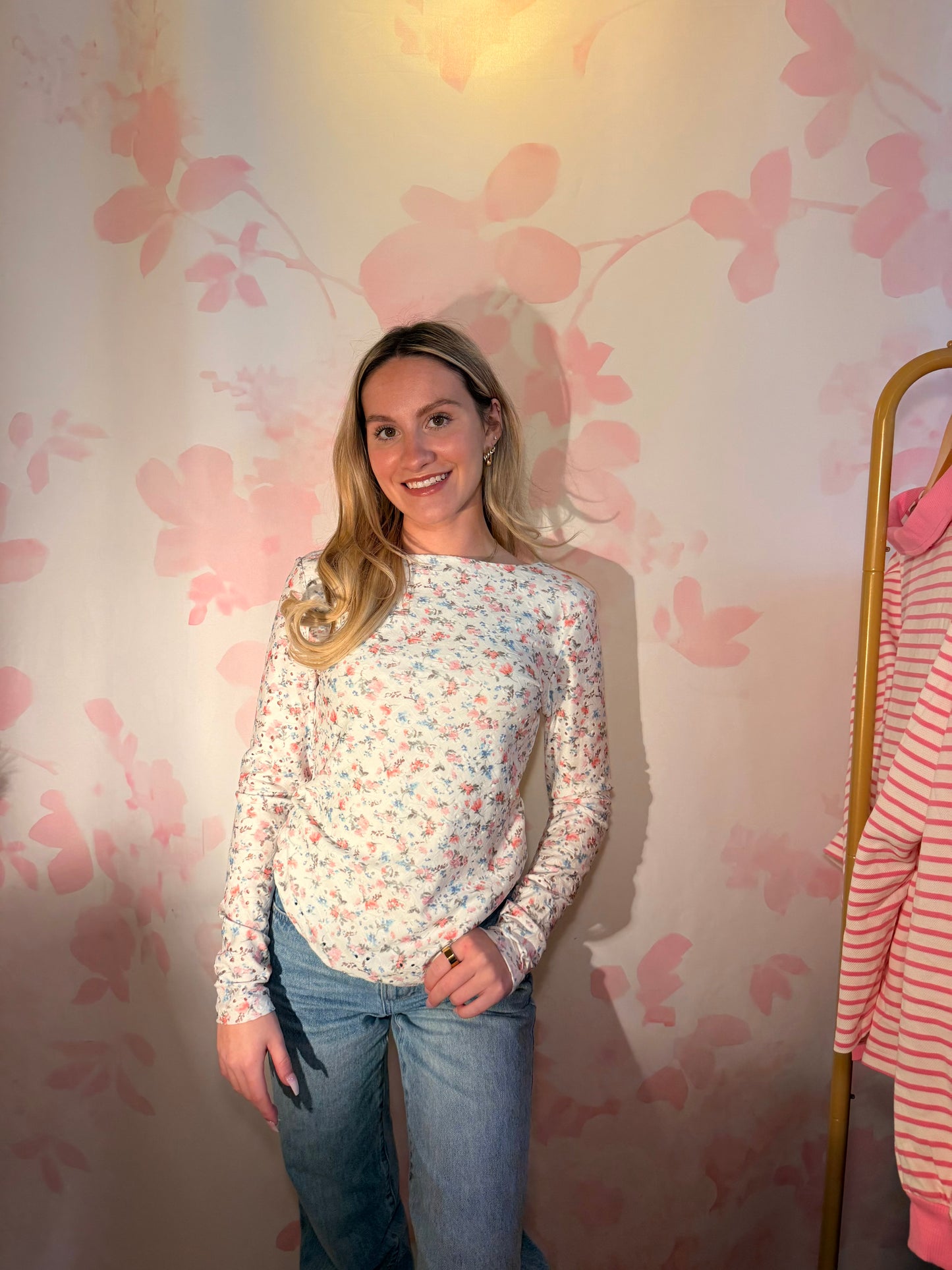 Floral Long Sleeve Top