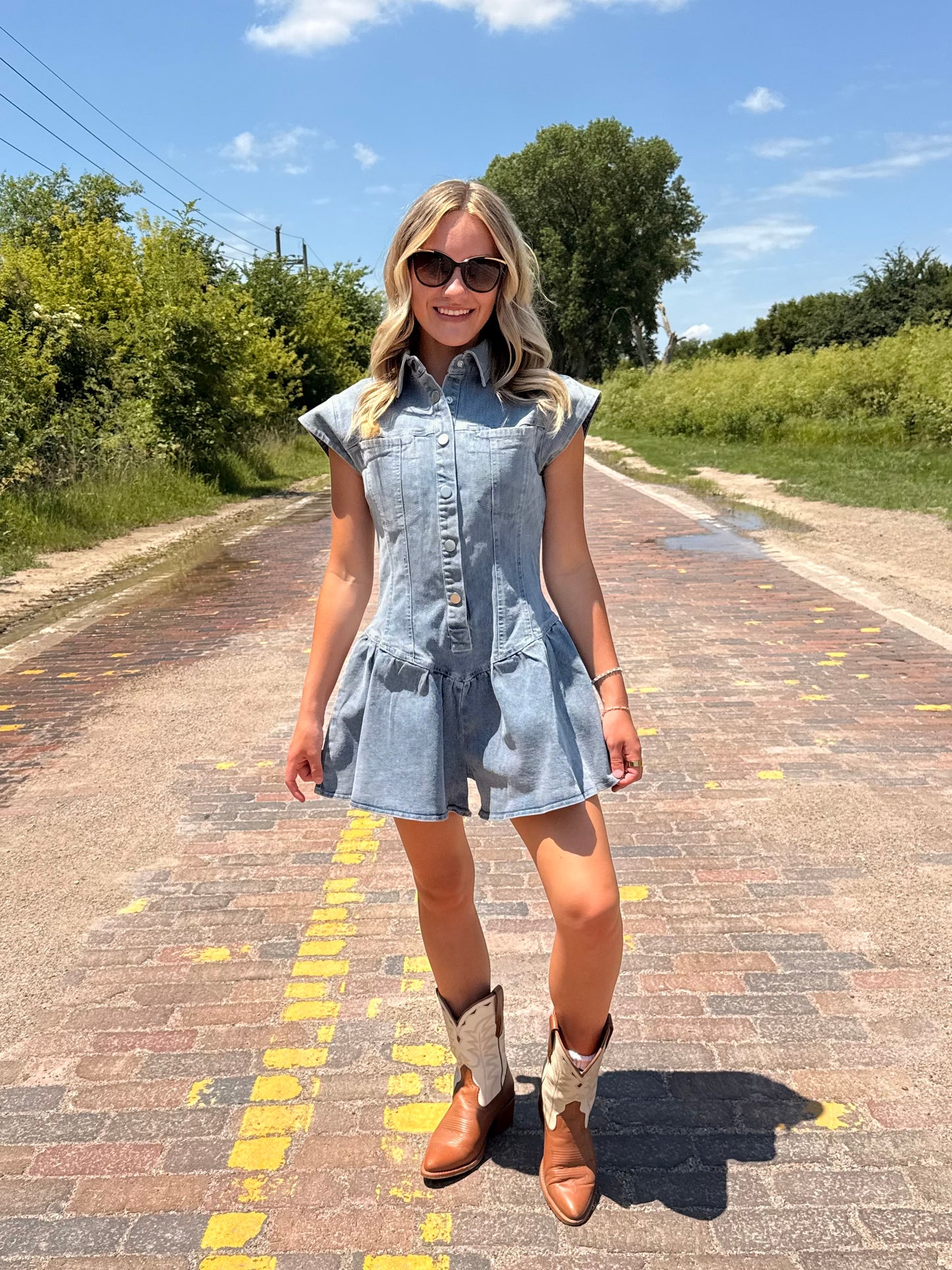 Coastal Cowgirl Romper