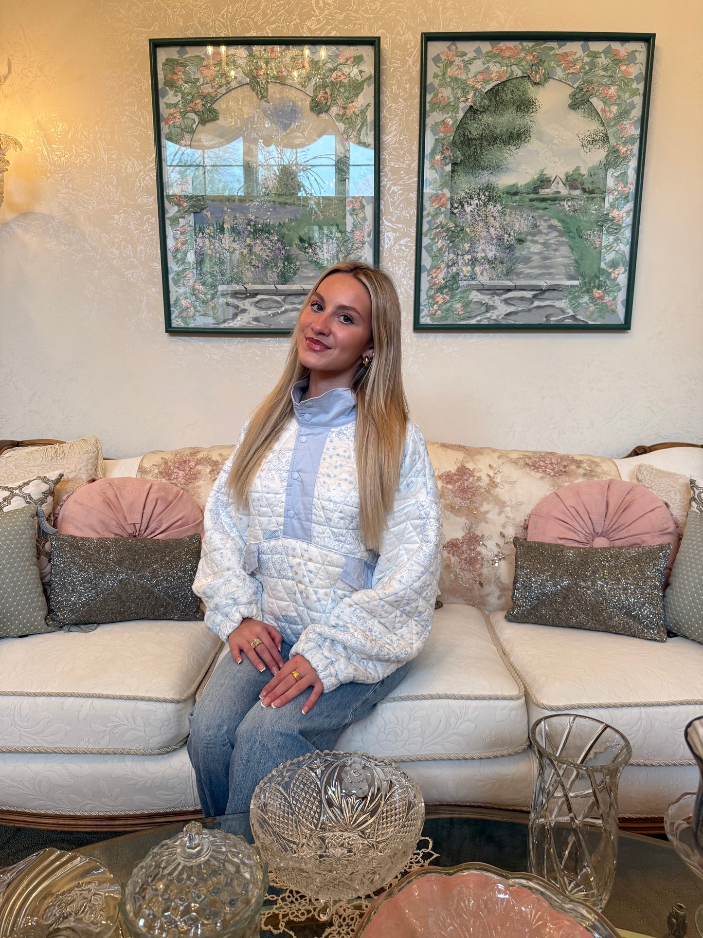 Quarter-snap Sweater