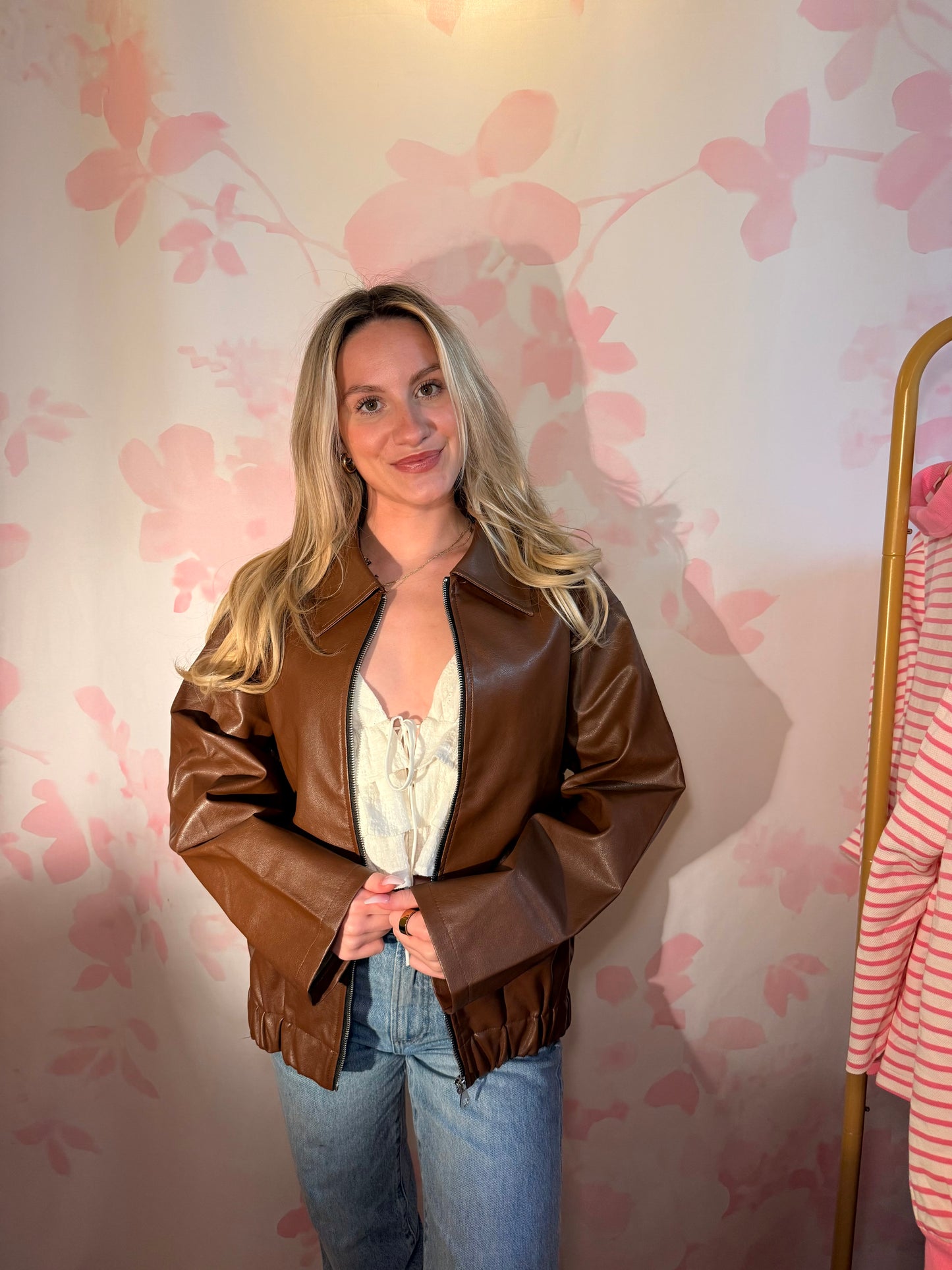 Brown Leather Jacket