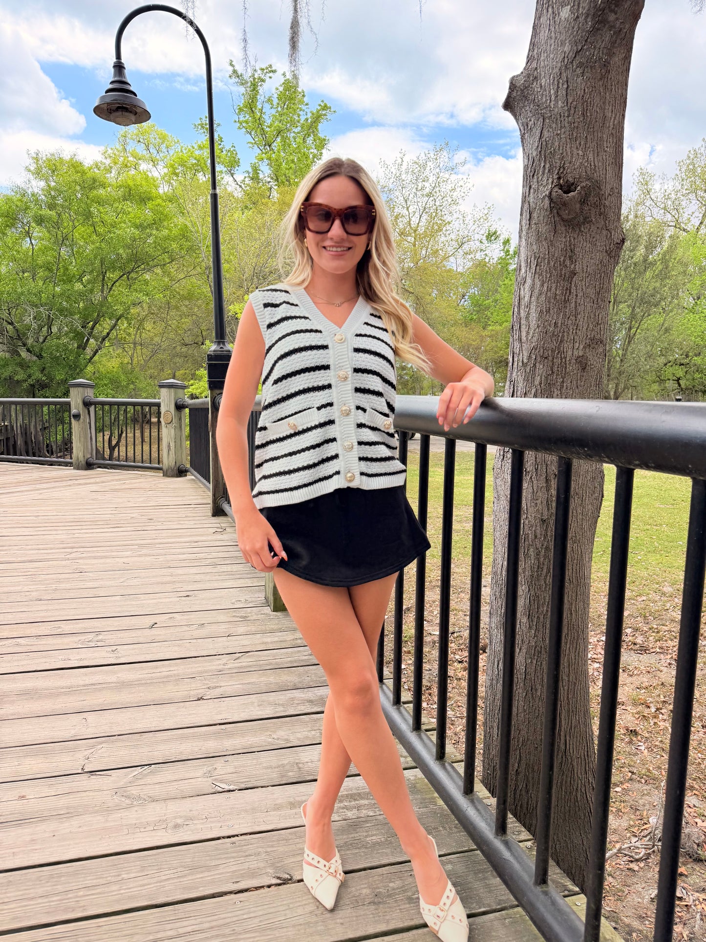 Black Mini Skort