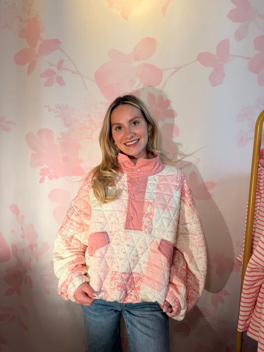 Quarter-snap Sweater