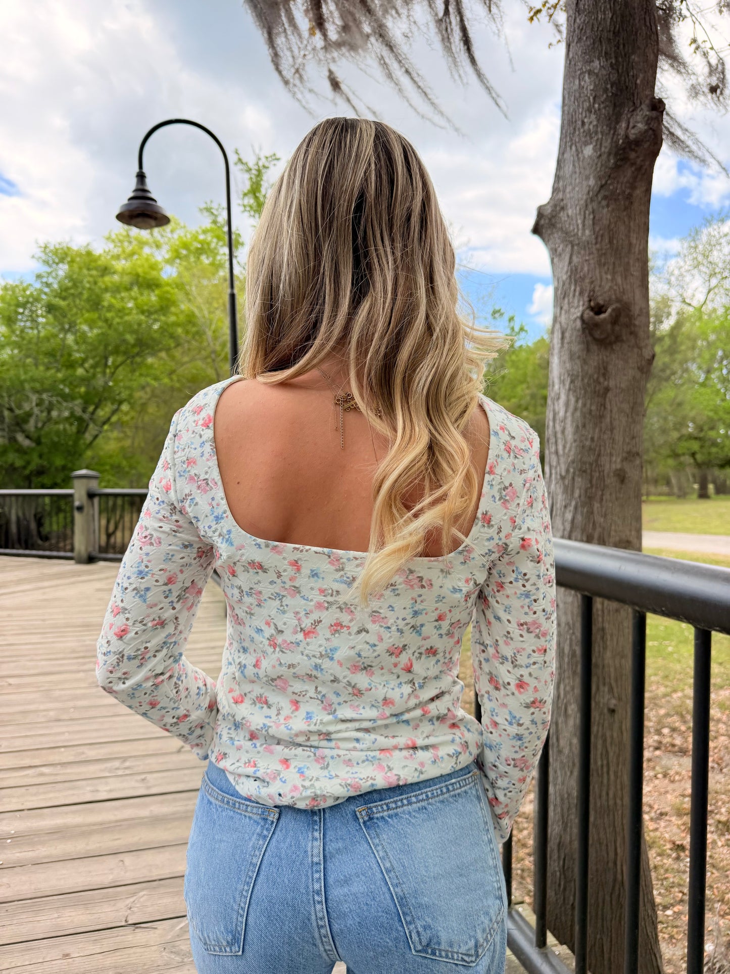 Floral Long Sleeve Top