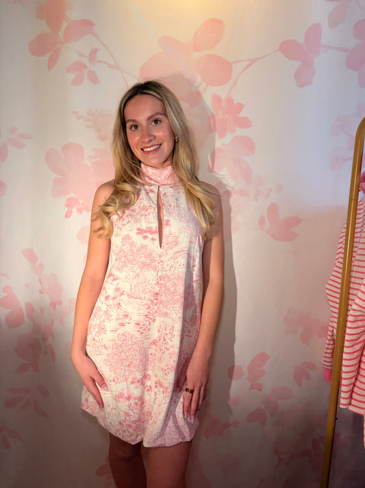 Turtle Neck Mini Dress