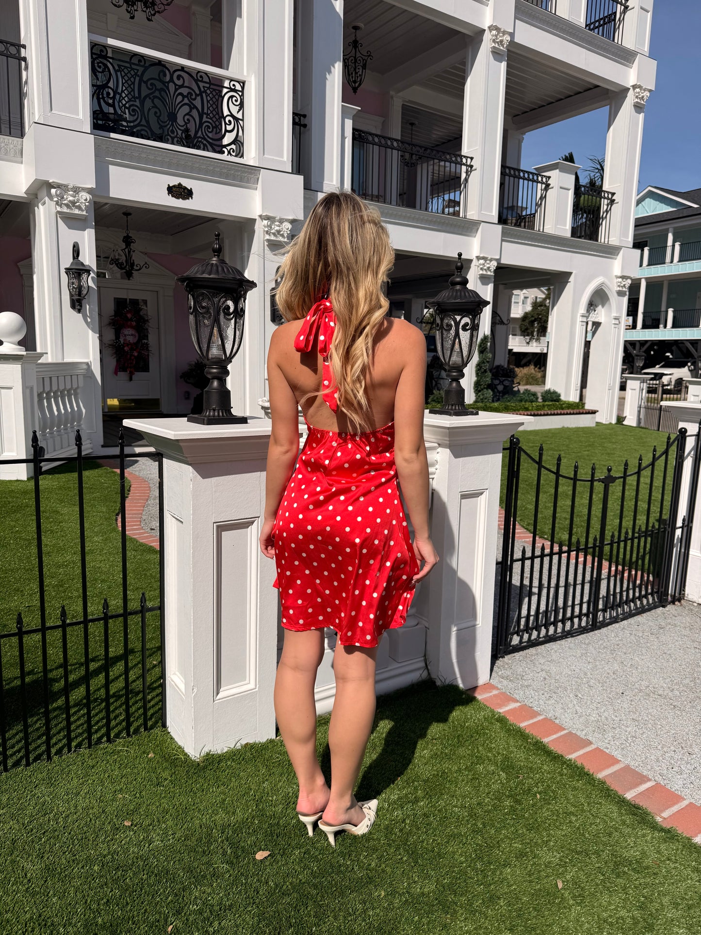 Red Polka Dot Dress