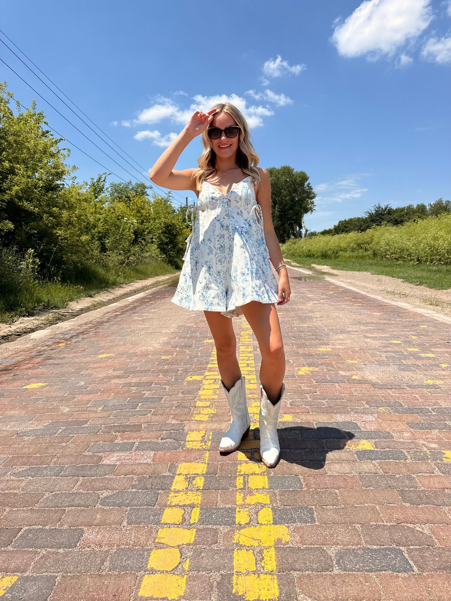 Floral Romper