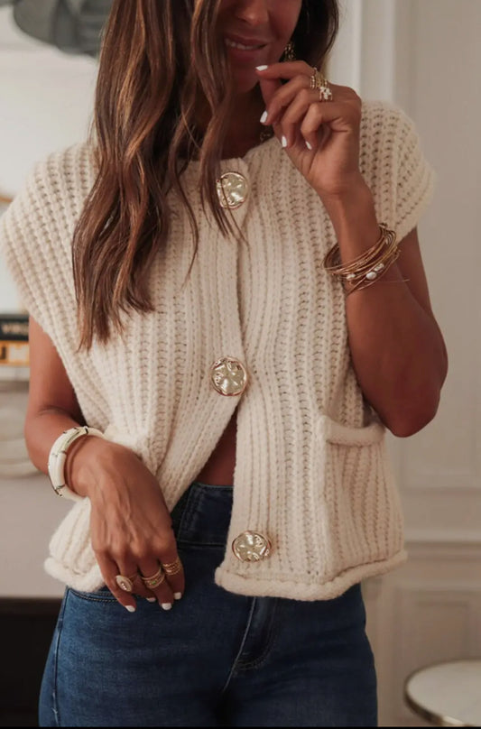 Knit Sweater Vest